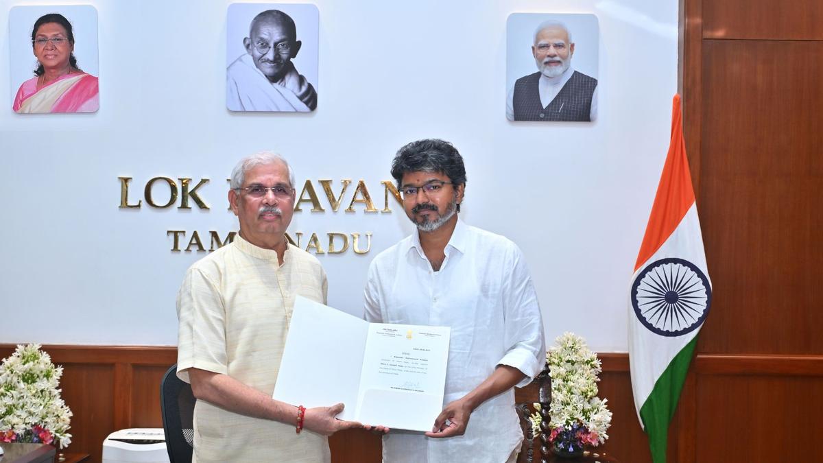 Historic Victory: Thalapathy Vijay Stakes Claim to Form Tamil Nadu Government With Support of 121 MLAs