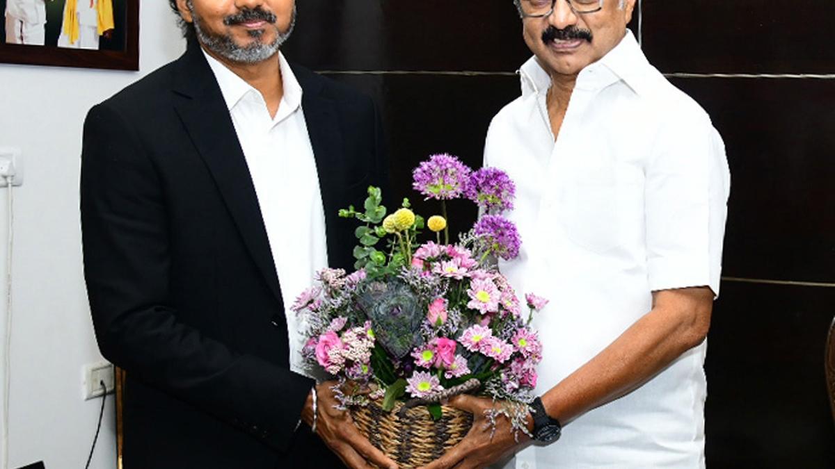 CM Thalapathy Vijay Meets Stalin for Decent Democratic Politics in Tamil Nadu