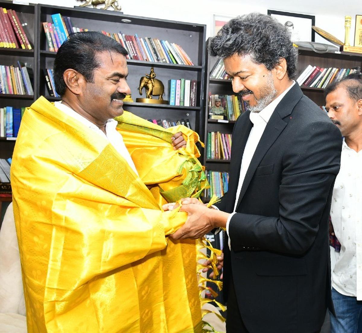 CM Thalapathy Vijay Meets Seeman to Discuss Tamil Nadu’s Future and Democratic Politics